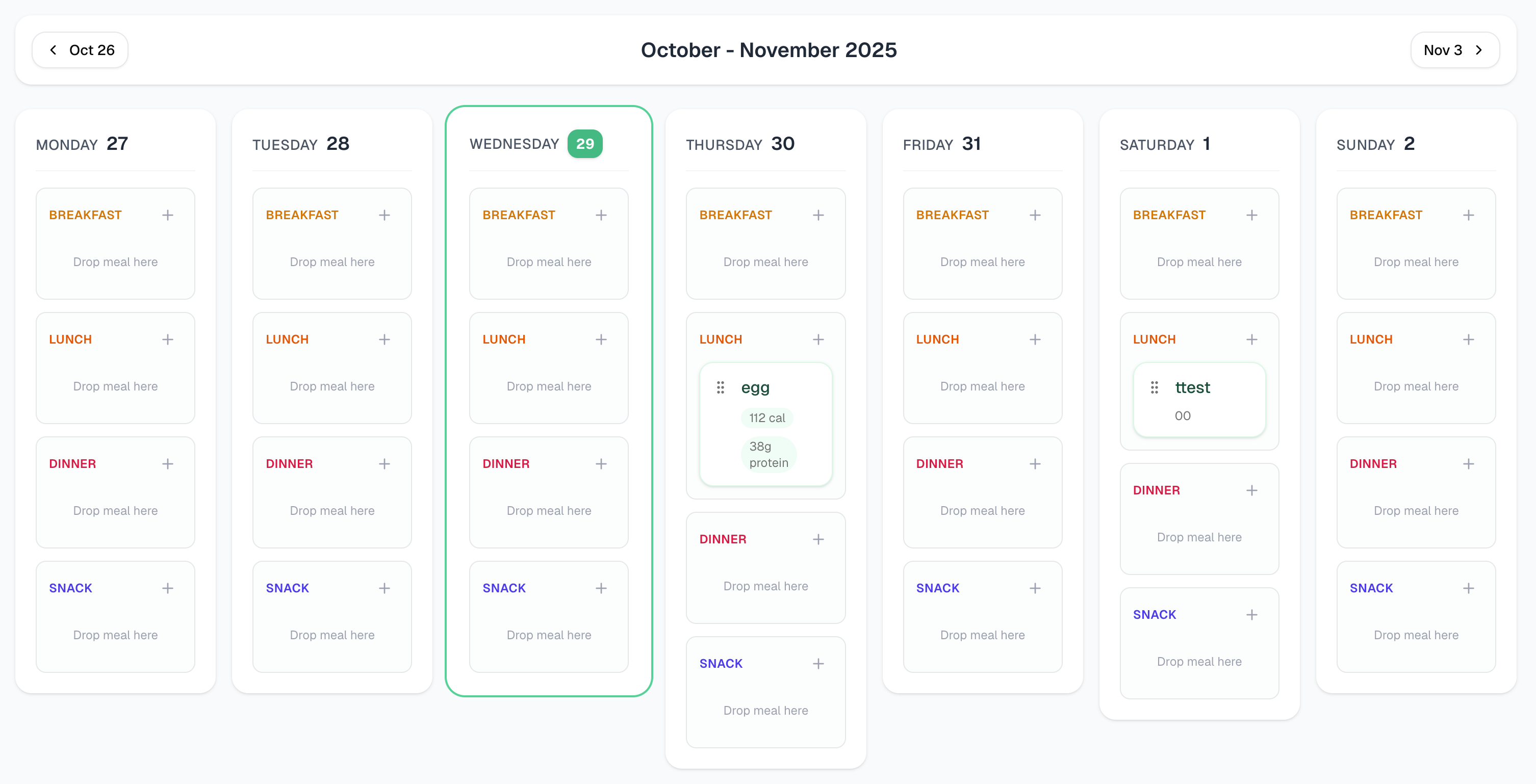 Dashboard screenshot
